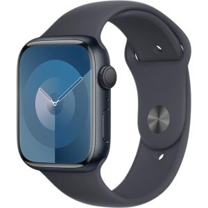 ساعت هوشمند اپل واچ مدل  Apple Watch Series 9 45mm Aluminum Silicone Sport Band